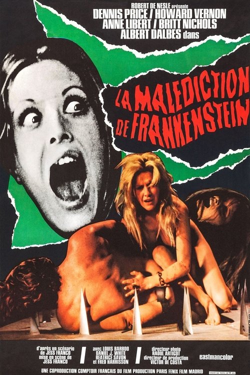 Проклятие Франкенштейна (1973) — постер фильма, смотреть онлайн в HD на HDRezka