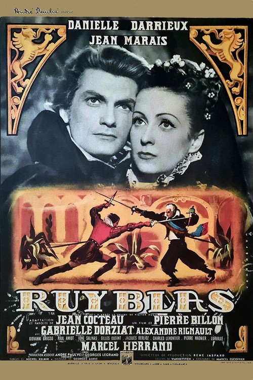 Рюи Блас: Опасное сходство (1948) — постер фильма, смотреть онлайн в HD на HDRezka